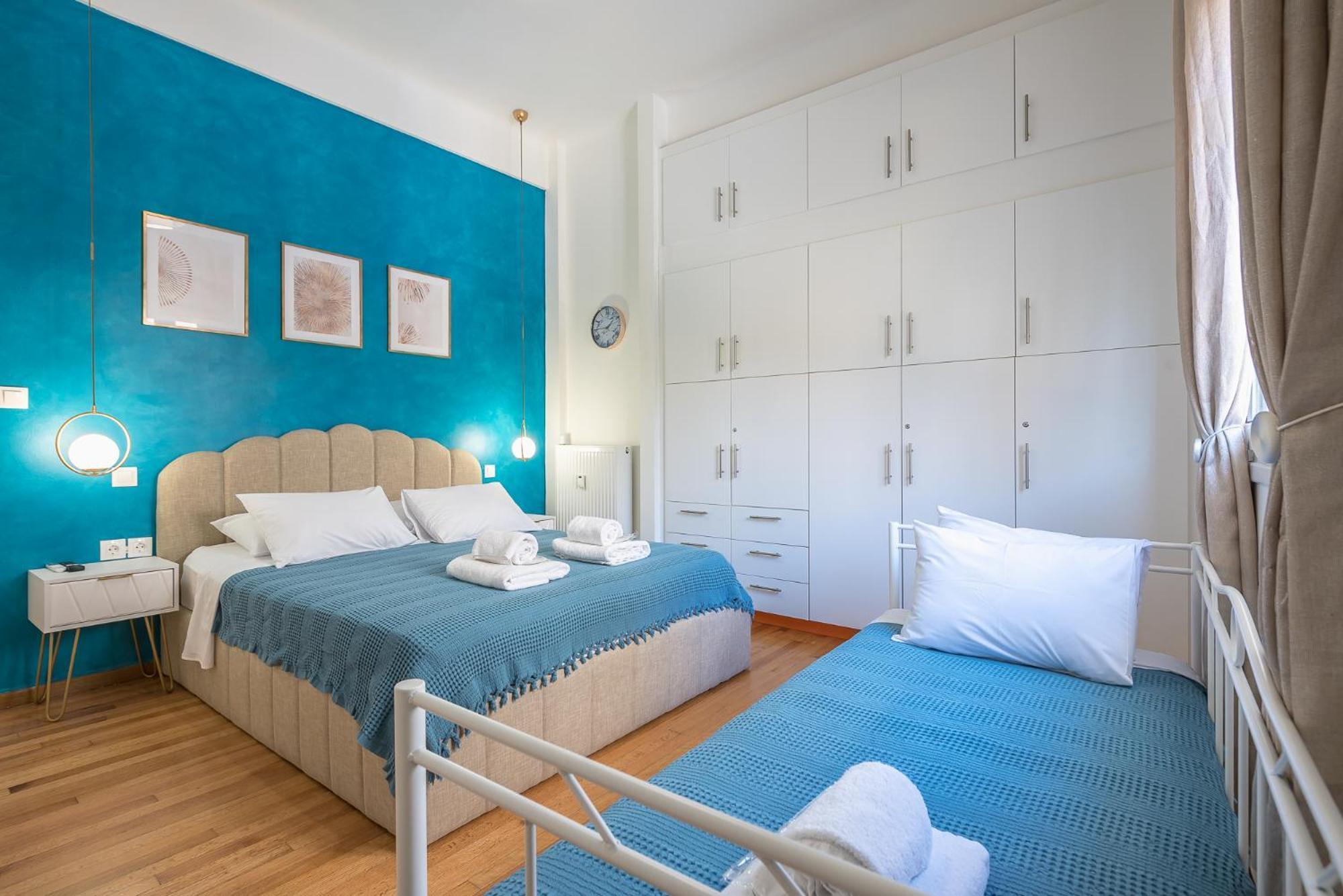 Modern Apartment 200M From Acropolis 100Mbps Netflix เอเธนส์ ภายนอก รูปภาพ