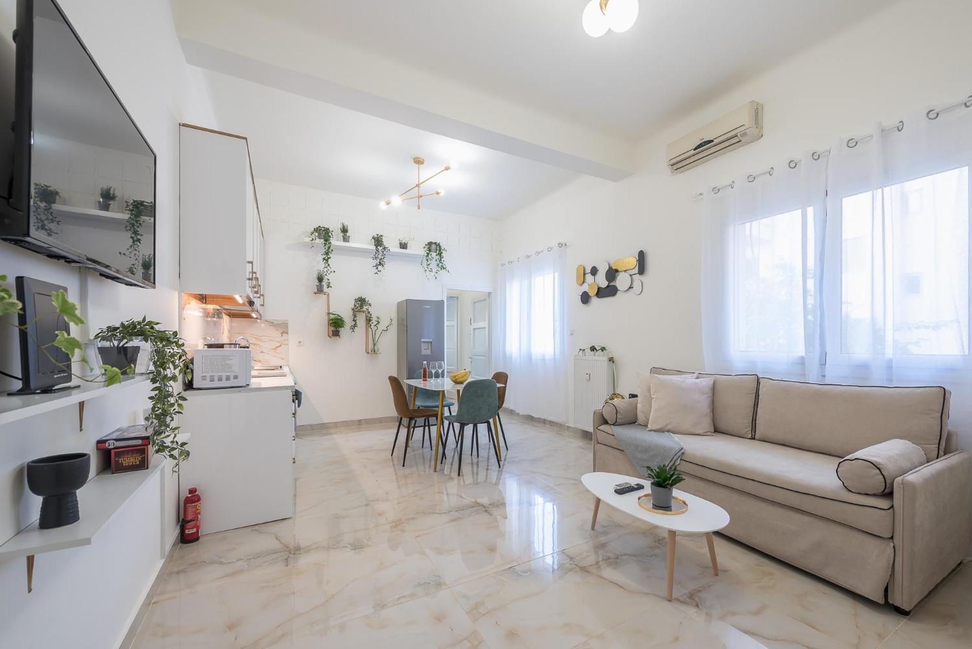 Modern Apartment 200M From Acropolis 100Mbps Netflix เอเธนส์ ภายนอก รูปภาพ