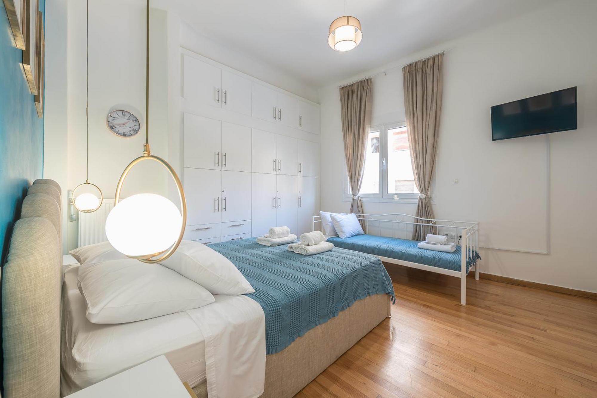 Modern Apartment 200M From Acropolis 100Mbps Netflix เอเธนส์ ภายนอก รูปภาพ