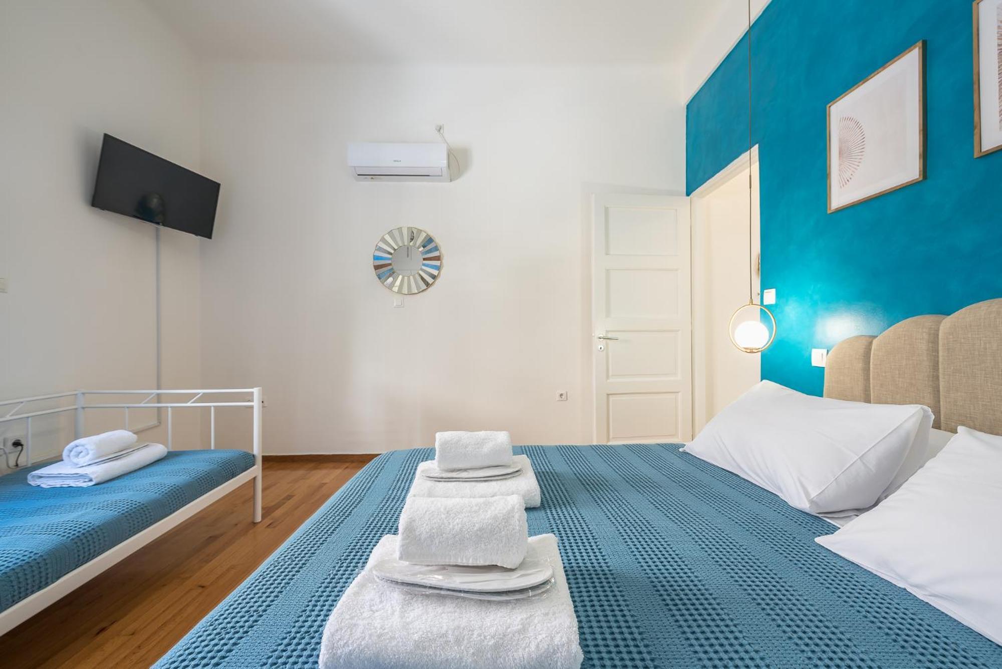 Modern Apartment 200M From Acropolis 100Mbps Netflix เอเธนส์ ภายนอก รูปภาพ